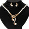 Conjunto de Collar y Aretes de Perla Elegante - Joyería Premium Internacional