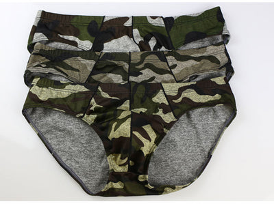 Calzoncillos Triangulares Estampado Camuflaje en Nylon para Hombre - Image 16