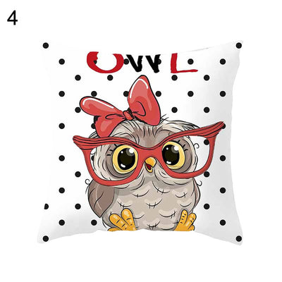 Funda de Cojín Decorativa de Búho - Image 36