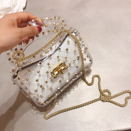 Bolso de Cadena con Remaches