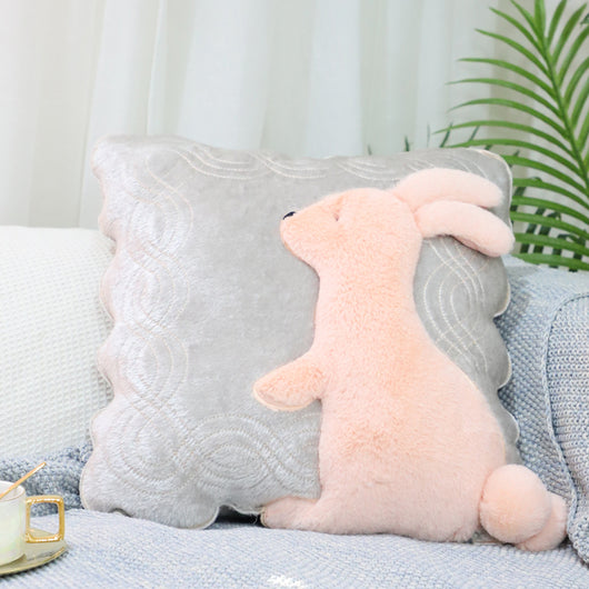 Almohada de Sofá Adorable de Peluche Premium - Image 6