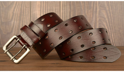 Cinturón de Cuero para Hombre - Diseño Versátil y Resistente - Image 3