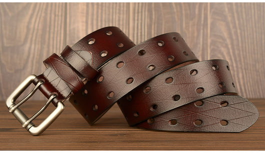 Cinturón de Cuero para Hombre - Diseño Versátil y Resistente - Image 3