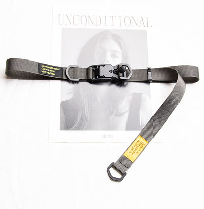 Cinturón de Lona con Hebilla Magnética para Hombre y Mujer - Image 7