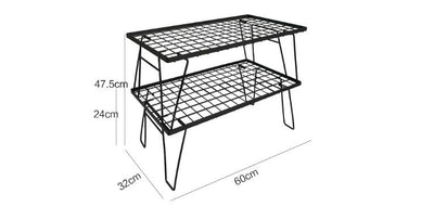 Mesa de Camping Plegable Multifunción para Picnic y Asado - Image 6