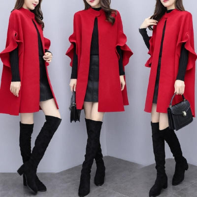 Abrigo de Lana Midi Elegante - Image 11