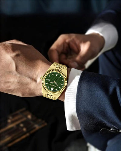 Reloj de Cuarzo Ejecutivo con Correa de Acero Inoxidable para Hombre - Image 15