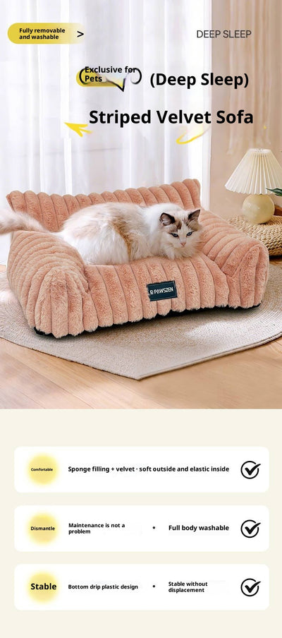 Cama Cómoda para Conejo con Peluche Removible y Lavable - Tamaño Grande - Image 10