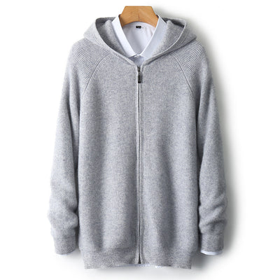 Chaqueta de Punto Suelta y Cálida para Hombre - Image 3