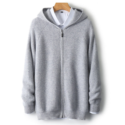 Chaqueta de Punto Suelta y Cálida para Hombre - Image 3