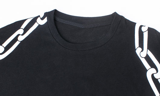 Playera de Pareja Estampado Cadena - Image 6