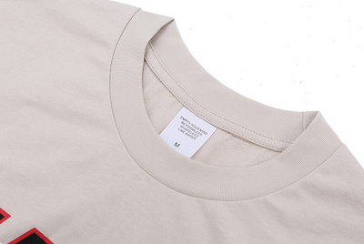 Camiseta Manga Corta Cuello Redondo con Estampado de Letras para Hombre - Image 11