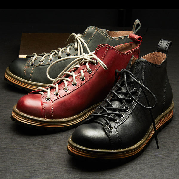 Botas Martin de Cuero Vintage para Hombre