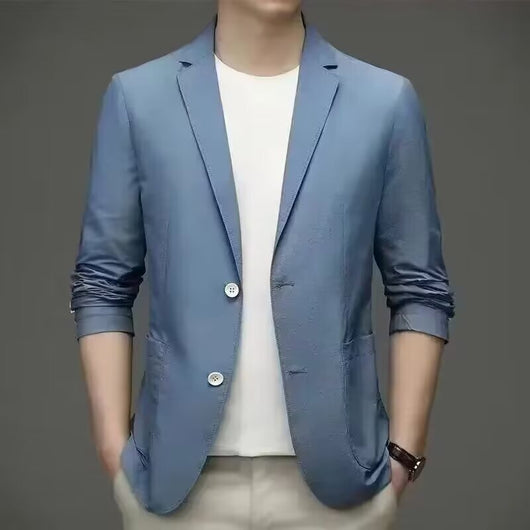Blazer Casual de Talla Grande para Hombre - Primavera Verano - Image 5