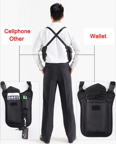 Chaleco de Seguridad con Cartera Oculta Anti-Robo para Viajes y Deportes - Image 5