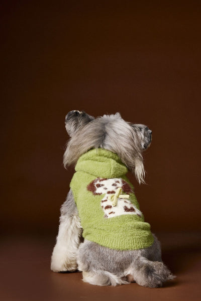 Chaleco Sudadera con Capucha y Estampado de Perrito - Image 5