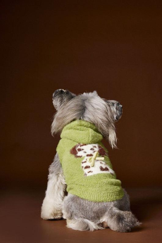 Chaleco Sudadera con Capucha y Estampado de Perrito - Image 5