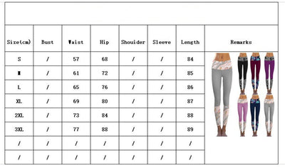 Mallas Deportivas Estampadas de Cintura Alta con Tecnología Stretch para Mujer - Image 8