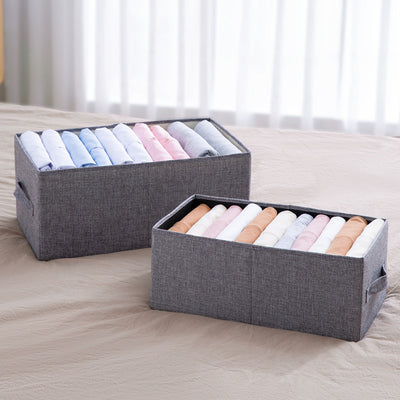 Canasta Organizadora de Escritorio con Cajones de Tela - Image 2