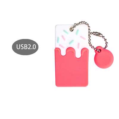 Llavero Pendrive Mini Niña Bonito Antiloss - Memoria USB Portátil - Image 17