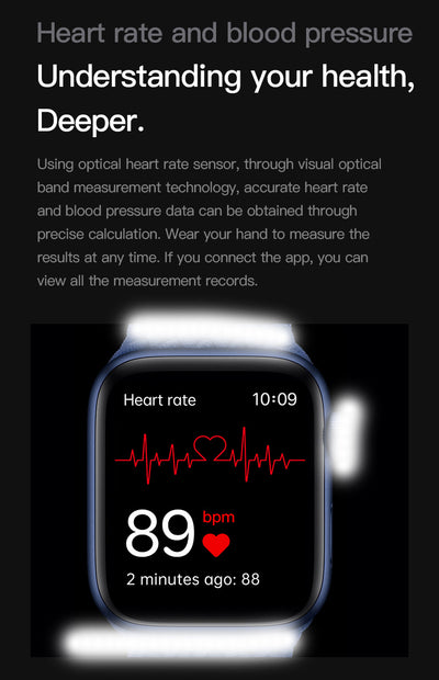 Reloj Inteligente T500 Pro con Pantalla Dividida y Monitoreo de Salud - Image 18
