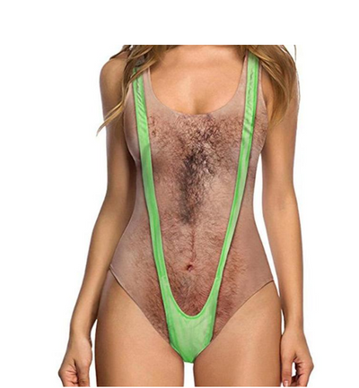 Traje de Baño Enterizo Estilo Europeo para Mujer - Bikini Moderno Europeo y Americano - Image 4