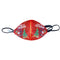 Protector Facial Navideño con Fibra Óptica LED