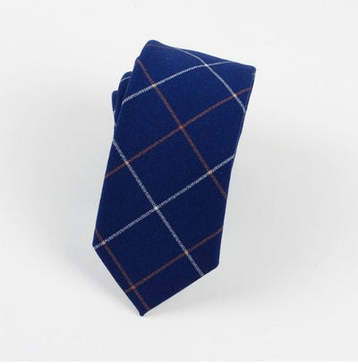 Corbata Estrecha de Algodón Estilo Chino para Hombre Moderno