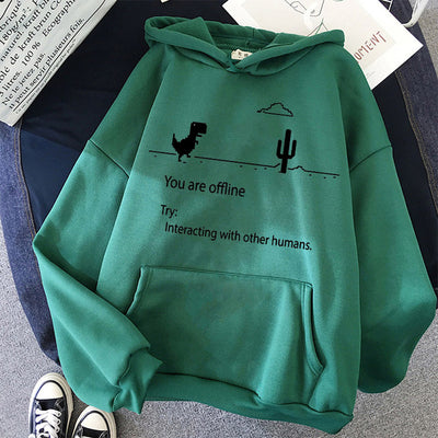 Sudadera con Capucha Estampado Dinosaurio - Image 5