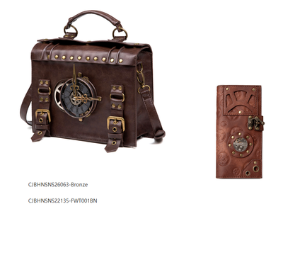 Cartera Larga Steampunk para Mujer - Image 33