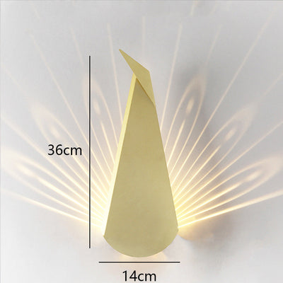 Lámpara de Pared Pavo Real Minimalista para Pasillos - Image 7