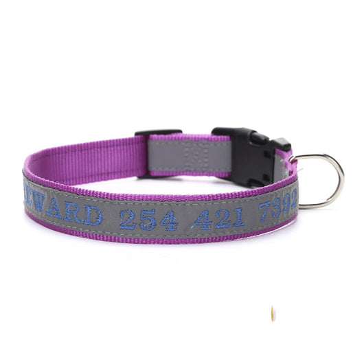 Collar Reflectante para Perro con Nombre Personalizado Bordado - Image 6