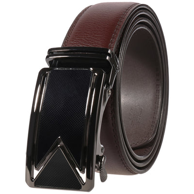 Cinturón de Cuero Bovino Premium con Hebilla Automática de Doble Capa - Image 27