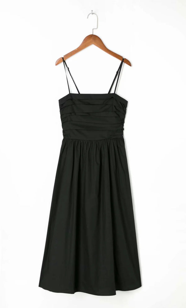 Vestido Largo Plisado con Tirantes Finos - Diseño Veraniego Elegante y Cómodo - Image 3