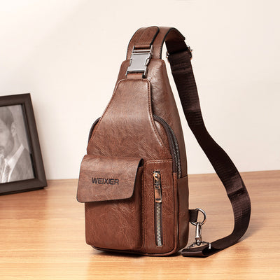 Bolsa Bandolera Pecho para Hombre - Casual Outdoor - Image 13