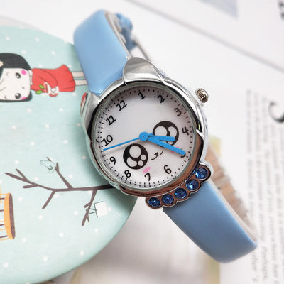 Reloj Infantil con Correa de Dibujos Animados y Detalles de Cristales - Image 11