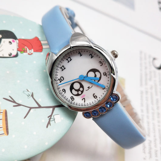 Reloj Infantil con Correa de Dibujos Animados y Detalles de Cristales - Image 11
