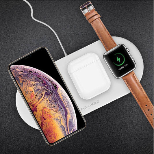 Cargador Inalámbrico 3 en 1 para iPhone, Apple Watch y AirPods