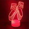 Lámpara LED 3D Bailarina con Control Remoto Inteligente y Colores Ajustables