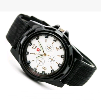 Reloj Militar Deportivo con Correa Tejida - Movimiento de Cuarzo Profesional - Image 16