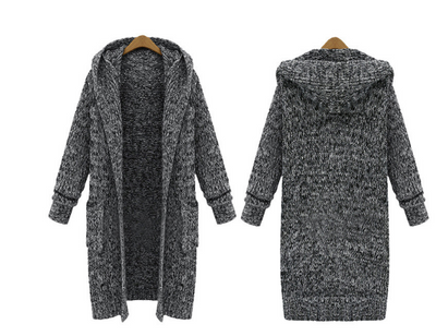 Cardigan con Capucha Oversized Suave y Cómodo - Image 2