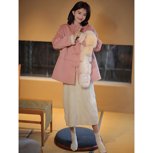 Chaqueta de Lana Retro Versátil con Diseño Clásico - Image 7