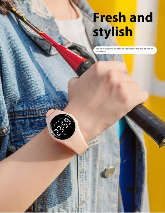Reloj Deportivo Despertador Vibración Impermeable para Estudiantes - Image 13