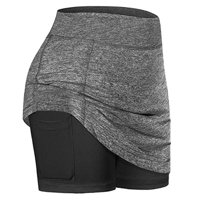 Leggings de Dos Piezas con Bolsillos y Efecto Degradado - Image 3