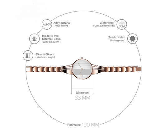 Reloj de Cuarzo para Mujer - Elegancia y Precisión - Image 4