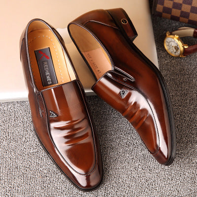 Zapatos de Cuero Micro REEHEMES - Calzado Ejecutivo Británico para Hombre