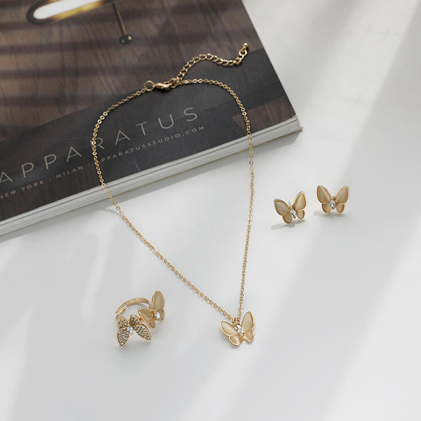 Collar Mariposa Hada de Plata S925