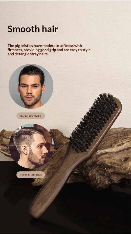 Peine para Barba de Cerdas de Jabalí con Mango de Madera Maciza - Image 11