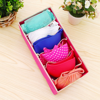 Organizador de Ropa Interior y Accesorios - Set de 4 Cajas de Almacenamiento - Image 3