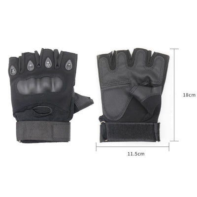 Guantes Tácticos de Medio Dedo para Hombre Estilo Fuerzas Especiales - Image 6